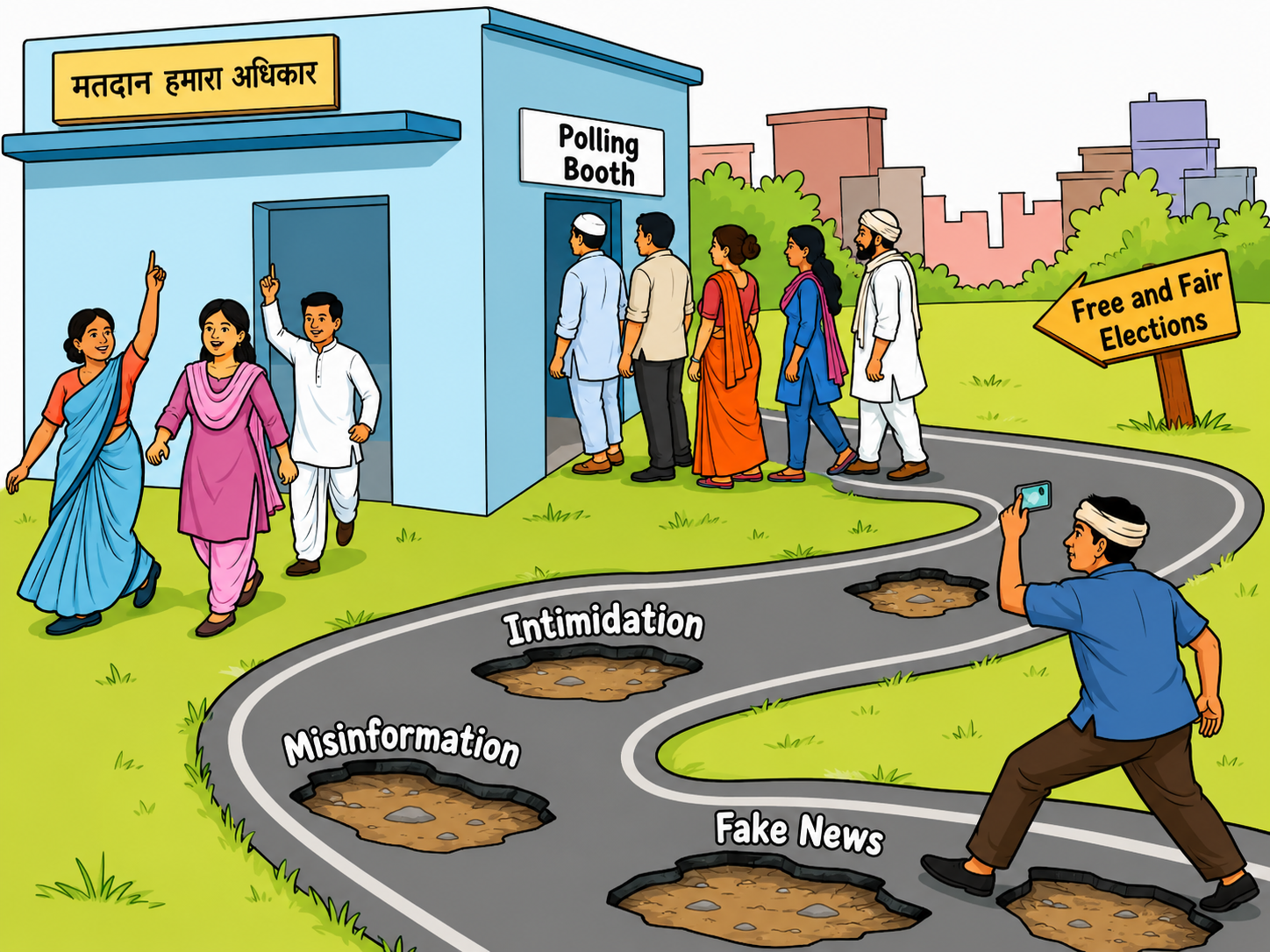 Challenges to free and fair elections